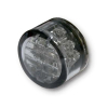 Pin, Led Turn Signals. Smoke Ece Appr. Lens Amber Leds. With Smoke Len