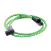 MCS universal 40" spark plug wire set. cotton cloth,green/yellow Unive