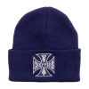 Wcc Og Roll-Up Beanie Navy One Size Fits Most