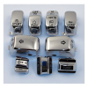 Handlebar Switch Cap Kit, Chrome 96-13 Flht, Flhtc, Flhx, Fltrx, 10-11