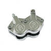 PM, 4-p 125x4S Classic caliper. Chrome Universal front/rear Brackets a