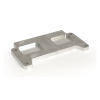 CPV, transmission mount plate aluminum, 1 offset 65-85 4-speed Big Twi