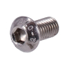 M4 X 10MM BUTTONHEAD BOLT, STAINLESS 25 pack