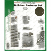 Builders fastener set 04-22 XL Sportster (NU) Chrome, allen