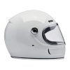 Biltwell Gringo Sv Helmet Gloss White Size Xs