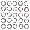 Ss int. lockwasher, #6-25 pack