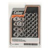 Colony, Shovel Rocker Box Top Nut Kit. Chrome, Oem Style 66-84 Shovel