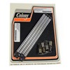 Colony, Aluminum Adj. Pushrod Solid Conversion Kit. Pan 53-65 Panhead