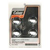 Colony, Head Bolt Cover Kit. Custom Hex Domed, Chrome L85-17B.T. (Excl