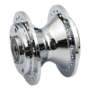 MCS front wheel hub, chrome 00-03 FXD, 00-07 XL STD DUAL DISK