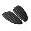 Trip Machine, Classic Leather Tank Pad Set. Black Universal Handmade L