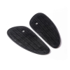 Trip Machine, Classic Leather Tank Pad Set. Black Suede Universal Hand