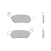 Brembo, brake pad set. Sintered. Rear Rear: 08-17 Softail, Dyna