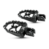 Burly, M8 MX Evolution foot pegs. Black