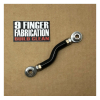 9Finger Fabrication, M8 Mid-Control Brake Linkage. Black 18-24 Softail