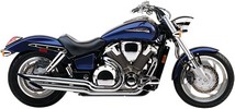 Cobra Slash Cut Tips Exhaust System Chrome Angled S/C Vtx1800