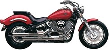 Cobra Exhaust System Classic Deluxe Slash Cut Chrome Classic Delux Xvs