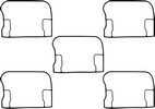 James Gasket Rocker Cover Upper Gasket 92-99Bt Rbr Uprkr Cvr Gsk