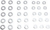Drag Specialties Flat Washer Kit Chrome Chr S.A.E.Washr Kt (35)