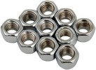 Drag Specialties Nylon Insert Nut 3/8-16 Chrome 3/8-16 Chr Nylon Nut