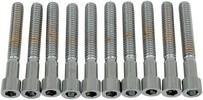 Drag Specialties Socket-Head Bolt 1/4-20X1.75 Smooth Chrome 1/4-20 X 1
