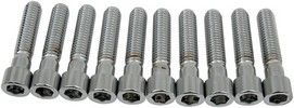 Drag Specialties Socket-Head Bolt 3/8-16X1.75 Smooth Chrome 3/8-16 X 1