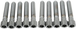 Drag Specialties Socket-Head Bolt 3/8-16X2 Smooth Chrome 3/8-16 X 2 Sm