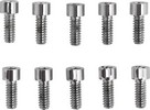 Drag Specialties Socket-Head Bolt 10-24X0.5 Smooth Chrome 10-24 X 1/2