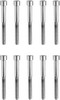 Drag Specialties Socket-Head Bolt 10-24X1.75 Smooth Chrome 10-24 X 1 3