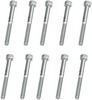 Drag Specialties Socket-Head Bolt 10-24X1.75 Knurled Chrome 10-24 X 1