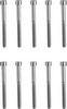 Drag Specialties Socket-Head Bolt 10-24X2 Smooth Chrome 10-24 X 2 Smth