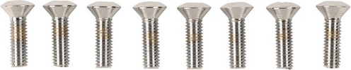 Drag Specialties Chrome Socket-Head Lifter Base Bolt Kit Knurled Lftr