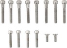 Drag Specialties Chrome Socket-Head Handlebar Lever Mount/Master Cylin