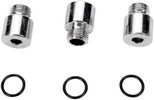 Drag Specialties Chrome Socket-Head Oil Pump Plug Knurled Oil Pmp Sckt