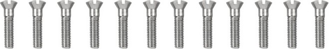 Drag Specialties Chrome Socket-Head Cam Cover Bolt Kit Sckt Hd Cam Cvr