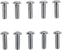 Drag Specialties Button-Head Bolt 5/16-18X1 Chrome 5/16-18 X 1 Butn Hd