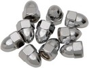 Drag Specialties Acorn Nut 1/4-28 Chrome 1/4-28 Acorn Nut Chrome