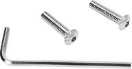 Drag Specialties Chrome Button-Head Poin Cover Bolt Kit Point Cvr Butt