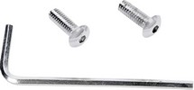 Drag Specialties Chrome Button-Head Poin Cover Bolt Kit Point Cvr Butt
