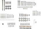 Drag Specialties Chrome Socket-Head Motor Bolt Kit Knurled Sckt Head M