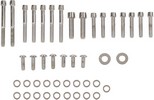 Drag Specialties Chrome Socket-Head Primary Cover Bolt Kit Smooth Smth