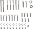 Drag Specialties Chrome Socket-Head Primary Cover Bolt Kit Knurled Knr