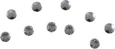 Drag Specialties Allen-Head Bolt Plug 1/4" Chrome 1/4"Socket Head Plug