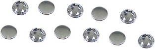 Drag Specialties Allen-Head Bolt Plug 3/8" Chrome 3/8"Socket Head Plug