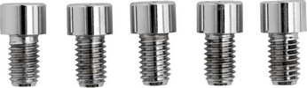 Drag Specialties Socket-Head Bolt 7/16-14X0.75 Smooth Chrome 7/16X14X3