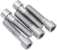 Drag Specialties Socket-Head Bolt 7/16-14X2.25 Smooth Chrome 7/16X14X2