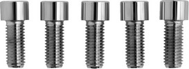 Drag Specialties Socket-Head Bolt 1/2-13X1.25 Smooth Chrome 1/2X13X1-1