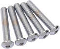 Drag Specialties Button-Head Bolt 3/8-16X2 Chrome 3/8X16X2 Button Head