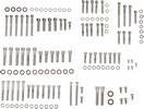 Drag Specialties Chrome Socket-Head Engine Case Bolt Kit Smooth Sm Soc