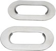 Drag Specialties Axle Adjuster Plates Stainless Steel S/S Axle Adj Pla